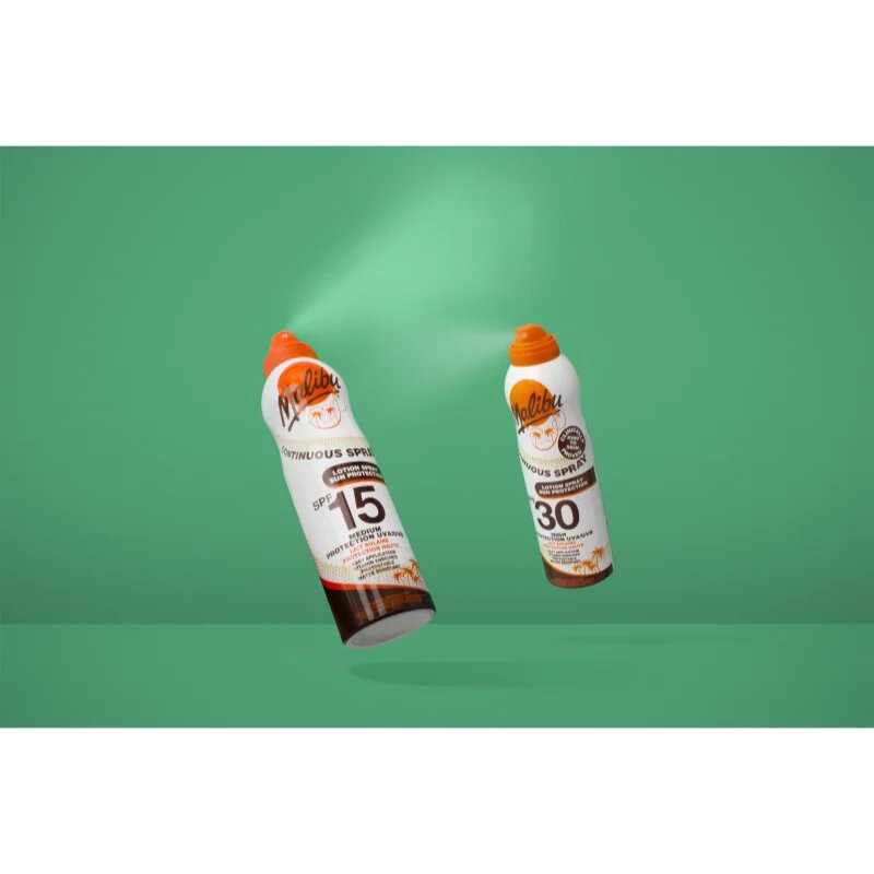 Malibu Continuous Spray ochranný sprej SPF 15 175 ml