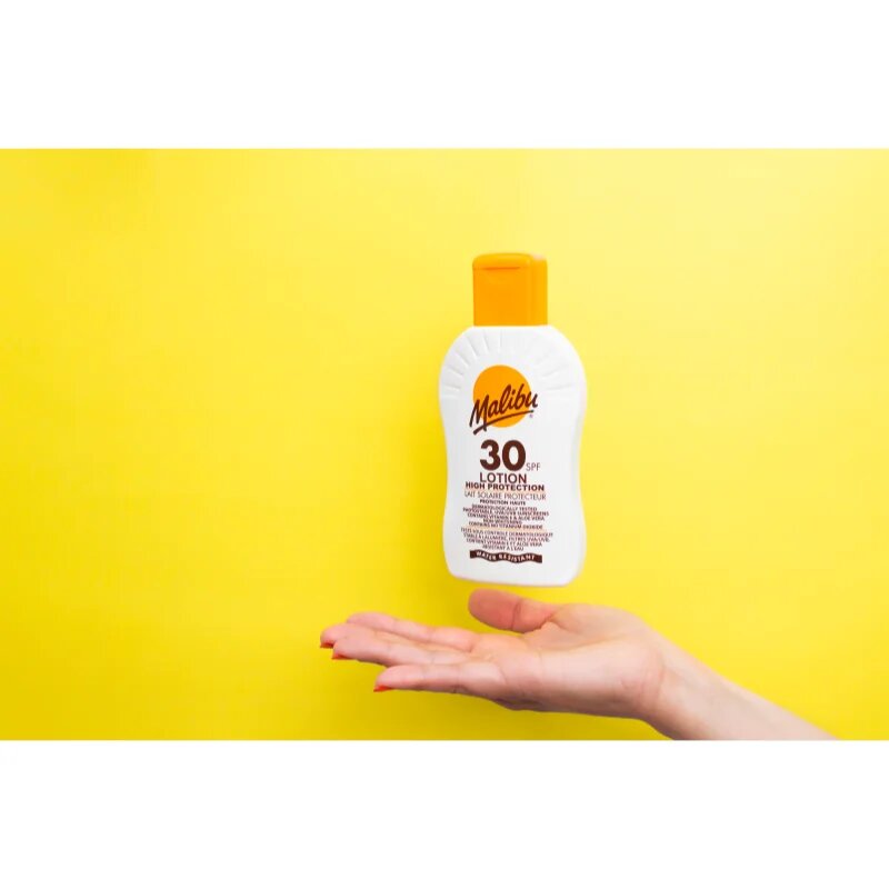 Malibu Lotion High Protection ochranné mléko SPF 30 200 ml
