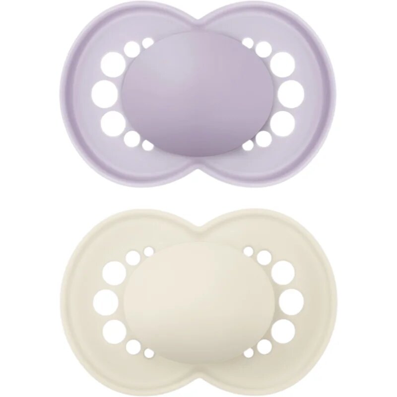 MAM Original 16m+ dudlík Purple/ Beige 2 ks