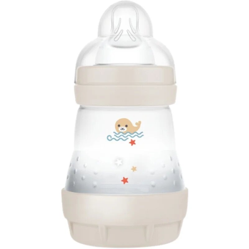 MAM Perfect Star Anti-colic Bottle antikoliková láhev 0m+ Beige 1 ks