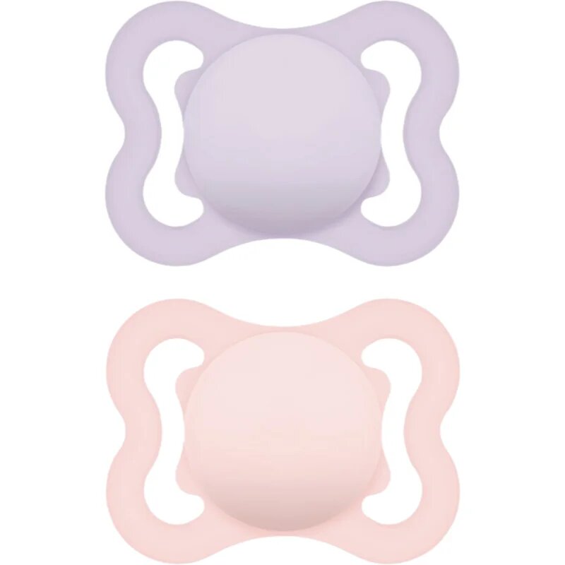 MAM Supreme 0m+ dudlík Purple/ Pink 2 ks