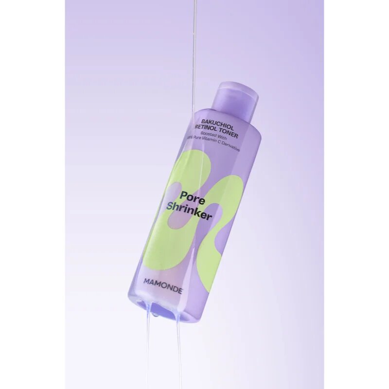 MAMONDE Pore Shrinker Bakuchiol Retinol Toner zklidňující pleťové tonikum pro minimalizaci pórů 200 ml
