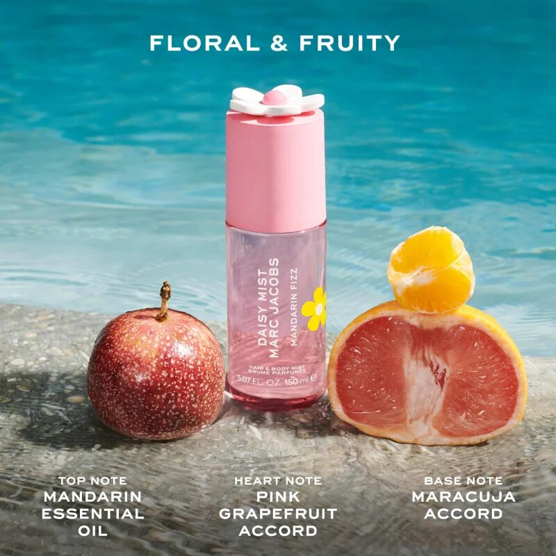 Marc Jacobs Daisy Mist Mandarin Fizz parfémovaný sprej na tělo a vlasy pro ženy 150 ml