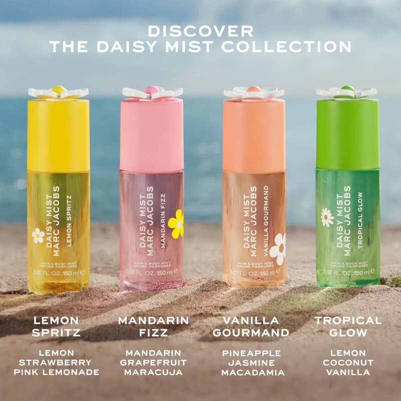 Marc Jacobs Daisy Mist Tropical Glow parfémovaný sprej na tělo a vlasy pro ženy 150 ml