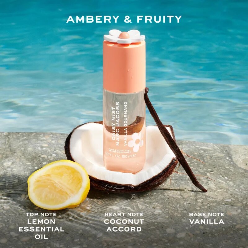 Marc Jacobs Daisy Mist Vanilla Gourmand parfémovaný sprej na tělo a vlasy pro ženy 150 ml