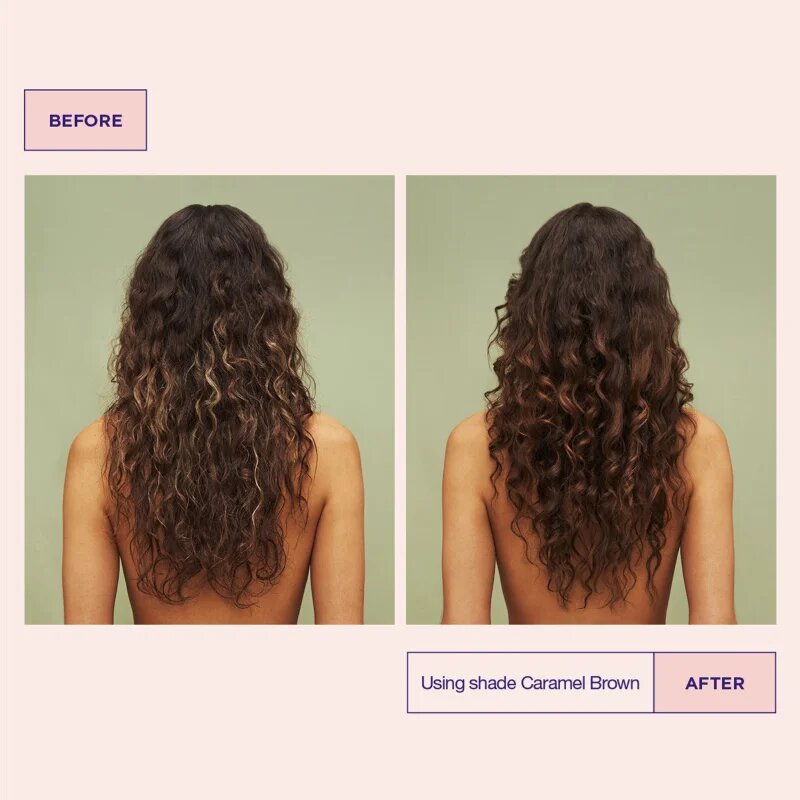 Maria Nila Colour Refresh jemná vyživující maska bez permanentních barevných pigmentů odstín Caramel Brown 7.35 300 ml