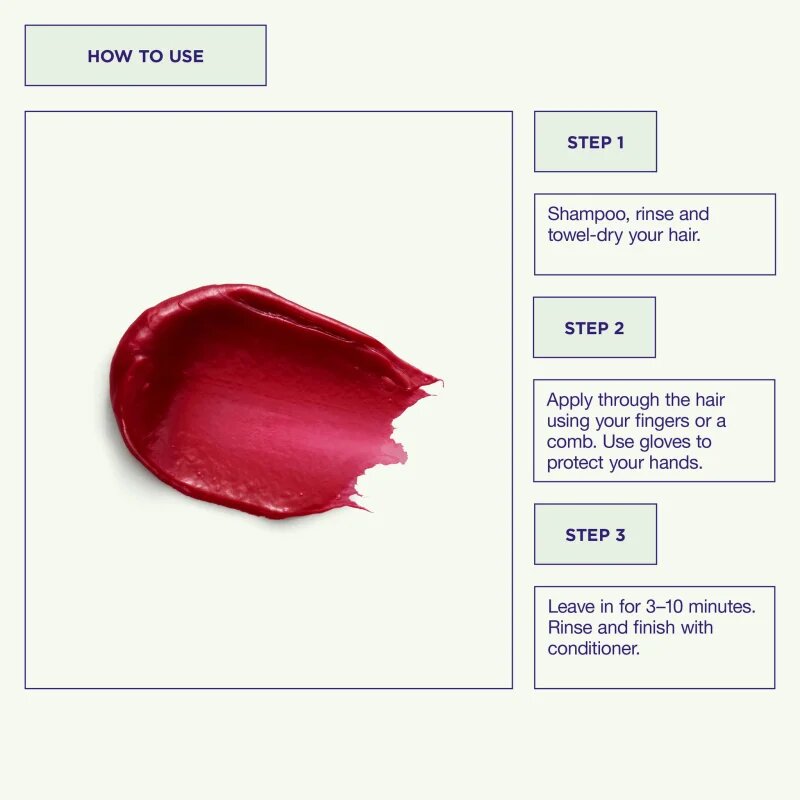 Maria Nila Colour Refresh Mask jemná vyživující maska bez permanentních barevných pigmentů odstín Pink Pop 0.69 100 ml