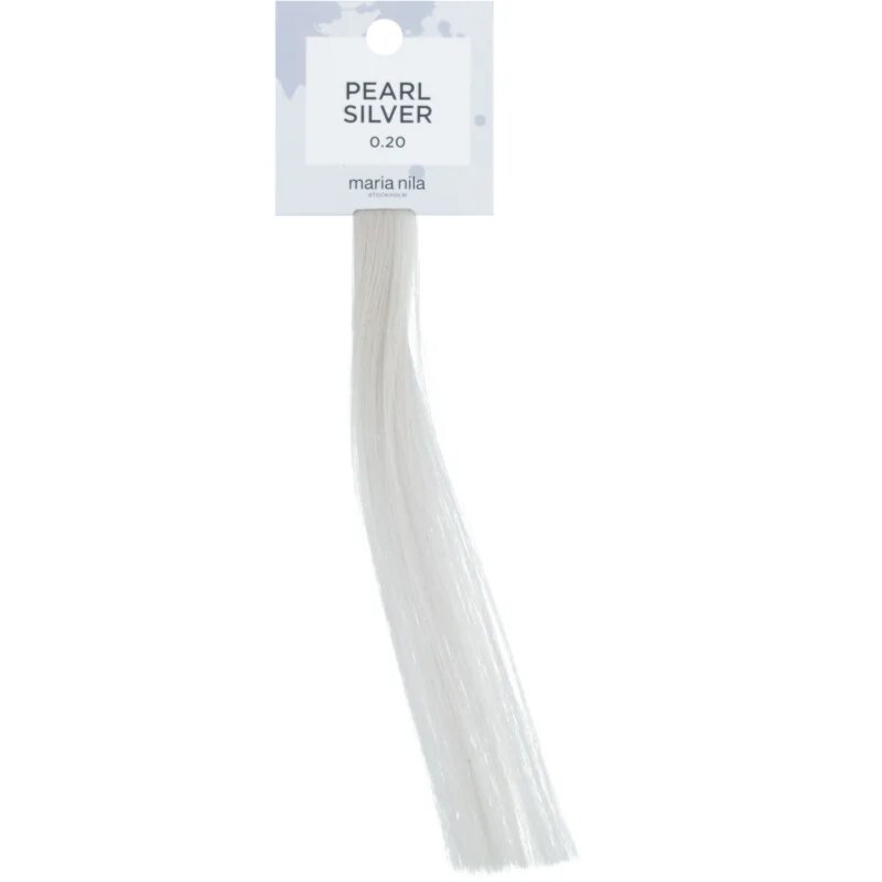 Maria Nila Colour Refresh Pearl Silver jemná vyživující maska bez permanentních barevných pigmentů výdrž 4 – 10 umytí 0.20 300 ml