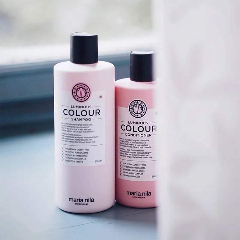 Maria Nila Luminous Colour Conditioner rozjasňující a posilující kondicionér pro barvené vlasy bez sulfátů 100 ml
