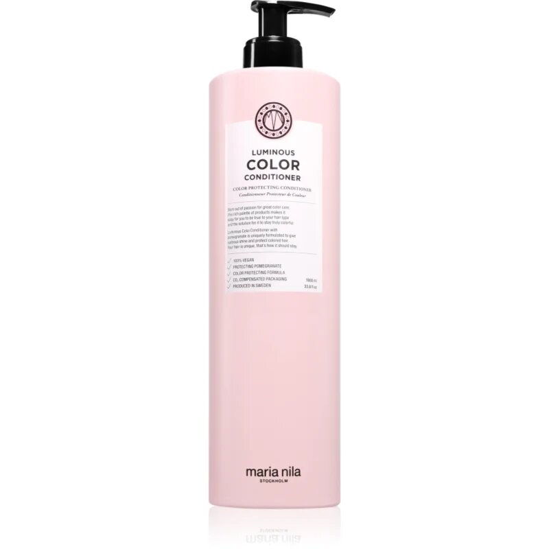 Maria Nila Luminous Colour Conditioner rozjasňující a posilující kondicionér pro barvené vlasy bez sulfátů 1000 ml