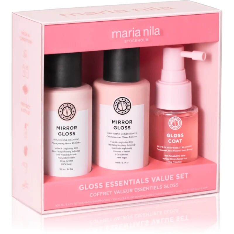 Maria Nila Mirror Gloss Essentials Value Set sada