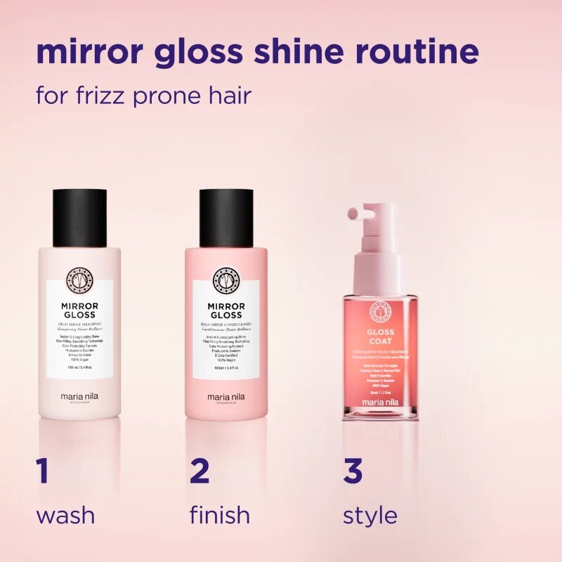 Maria Nila Mirror Gloss Essentials Value Set sada 3 ks