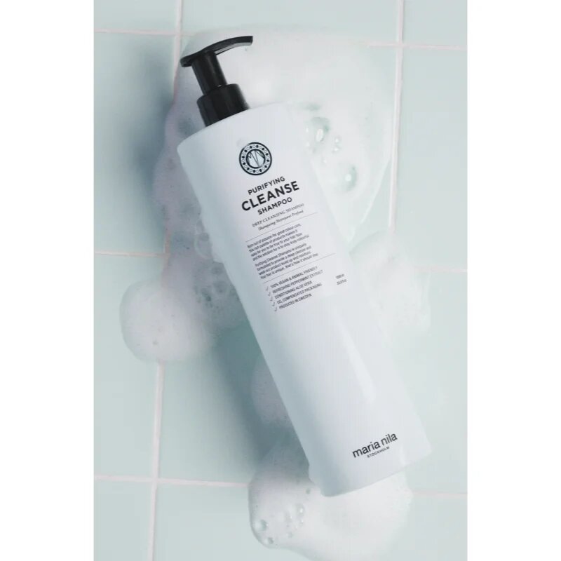 Maria Nila Purifying Cleanse hloubkově čisticí šampon pro všechny typy vlasů 1000 ml