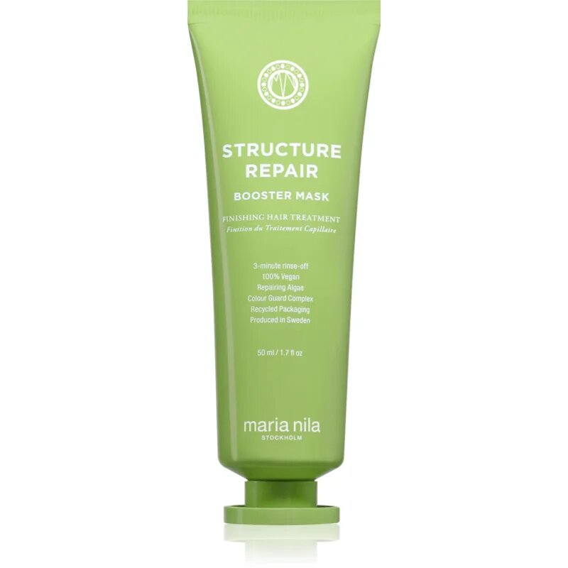 Maria Nila Structure Repair Booster Mask hloubkově vyživující maska pro suché poškozené a chemicky ošetřené vlasy 50 ml