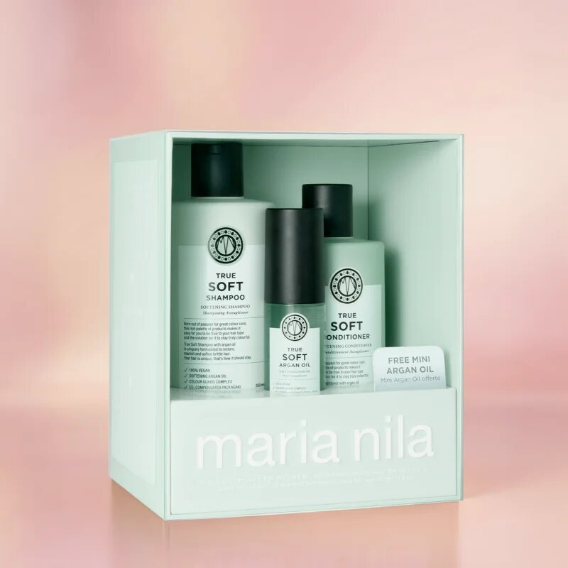 Maria Nila True Soft Holiday Box dárková sada pro suché vlasy
