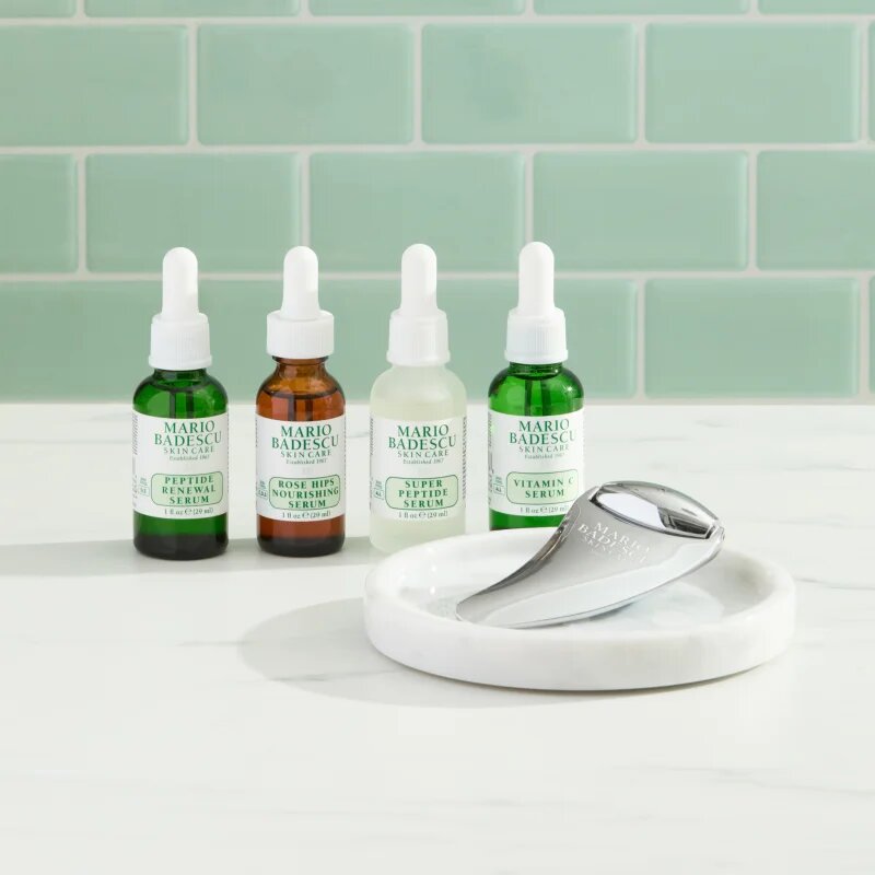 Mario Badescu 2-in-1 Gua Sha Roller masážní pomůcka na obličej 1 ks