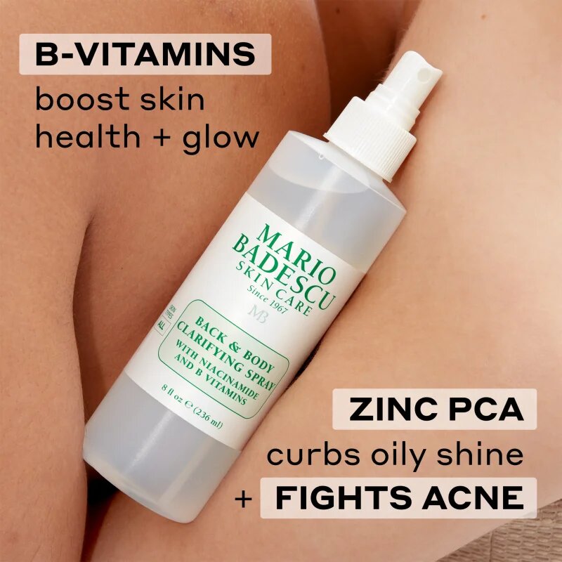 Mario Badescu Back & Body Clarifying Spray tělový sprej proti akné 236 ml