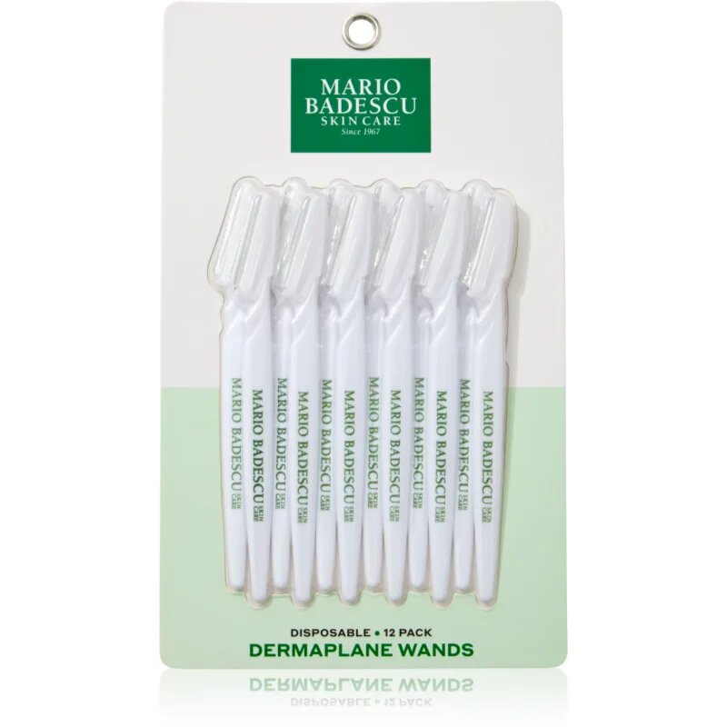 Mario Badescu Dermaplane Wands břitva na obličej 12 ks