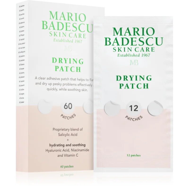 Mario Badescu Drying Patch náplasti na problematickou pleť 60 ks