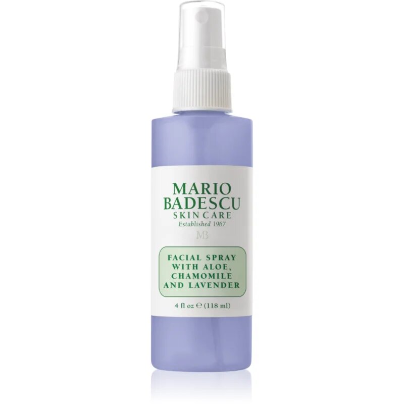Mario Badescu Facial Spray with Aloe Chamomile and Lavender pleťová mlha se zklidňujícím účinkem 118 ml