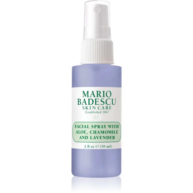 Mario Badescu Facial Spray with Aloe Chamomile and Lavender pleťová mlha se zklidňujícím účinkem 59 ml