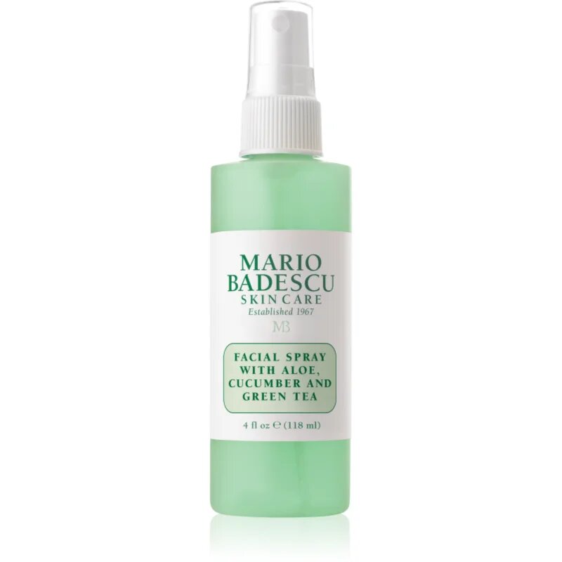 Mario Badescu Facial Spray with Aloe Cucumber and Green Tea chladivá a osvěžující mlha na unavenou pleť 118 ml