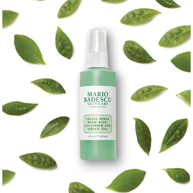 Mario Badescu Facial Spray with Aloe Cucumber and Green Tea chladivá a osvěžující mlha na unavenou pleť 236 ml