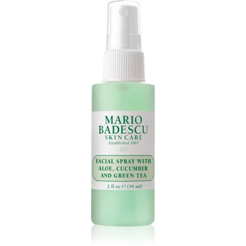 Mario Badescu Facial Spray with Aloe Cucumber and Green Tea chladivá a osvěžující mlha na unavenou pleť 59 ml