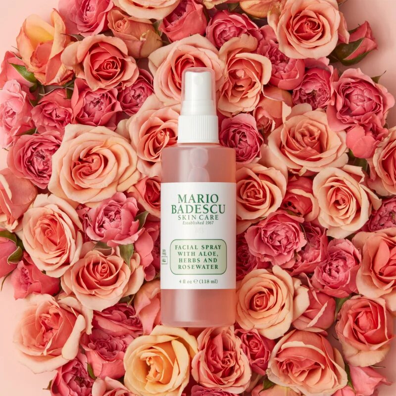 Mario Badescu Facial Spray with Aloe Herbs and Rosewater tonizační pleťová mlha pro rozjasnění a hydrataci 236 ml