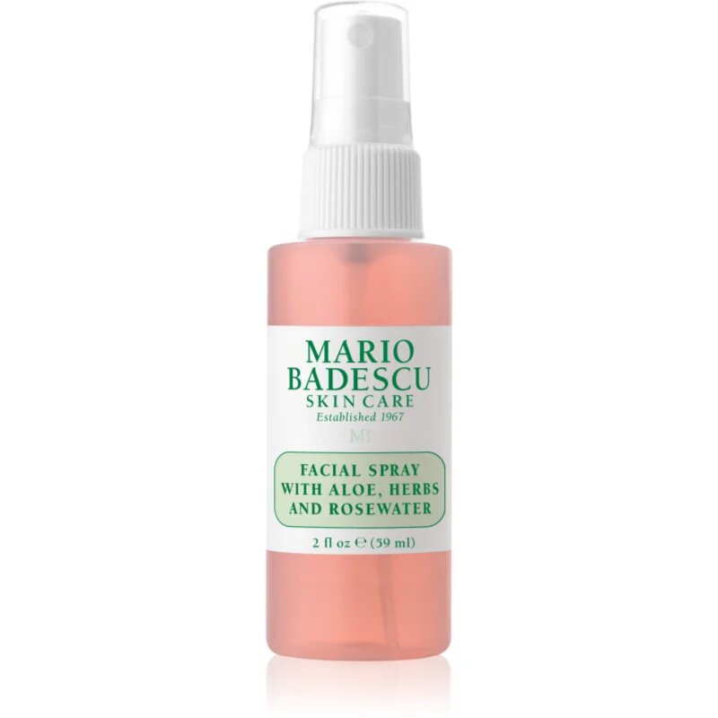 Mario Badescu Facial Spray with Aloe Herbs and Rosewater tonizační pleťová mlha pro rozjasnění a hydrataci 59 ml