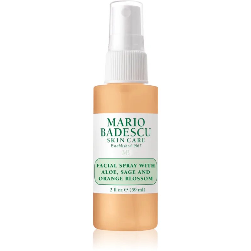Mario Badescu Facial Spray with Aloe Sage and Orange Blossom energizující hydratační pleťová mlha 59 ml