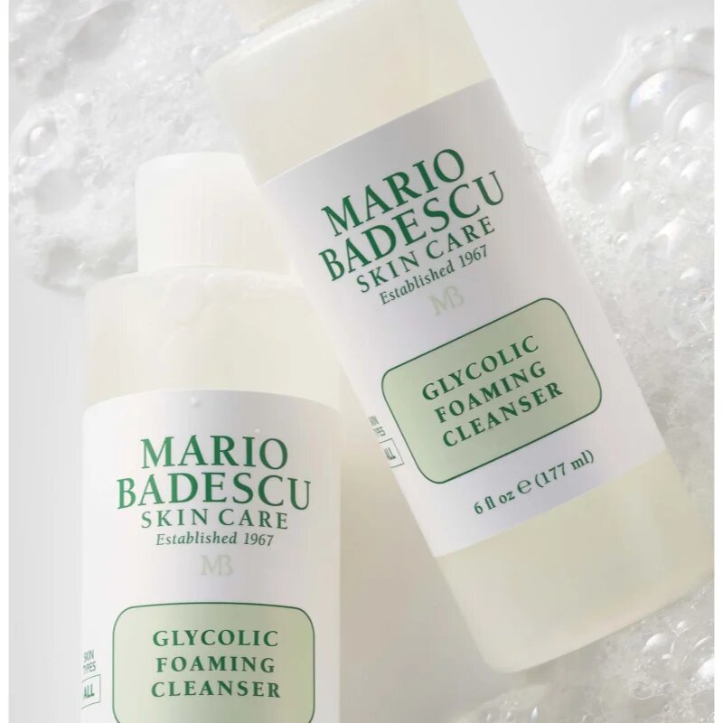 Mario Badescu Glycolic Foaming Cleanser čisticí pěnivý gel pro obnovu povrchu pleti 177 ml