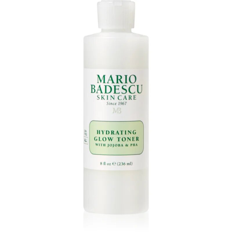 Mario Badescu Hydrating Glow Toner with Jojoba and PHA hydratační tonikum pro rozjasnění pleti 236 ml