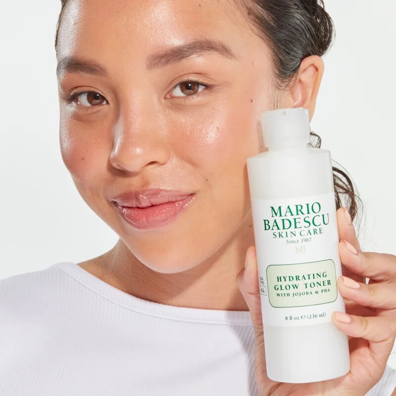 Mario Badescu Hydrating Glow Toner with Jojoba and PHA hydratační tonikum pro rozjasnění pleti 236 ml