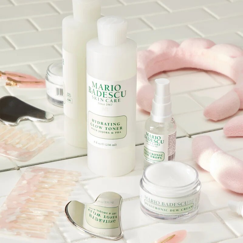 Mario Badescu Hydrating Glow Toner with Jojoba and PHA hydratační tonikum pro rozjasnění pleti 236 ml