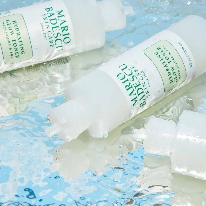 Mario Badescu Hydrating Glow Toner with Jojoba and PHA hydratační tonikum pro rozjasnění pleti 236 ml