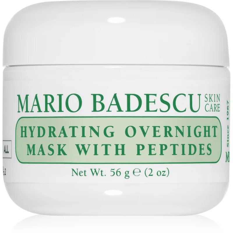 Mario Badescu Hydrating Overnight Mask with Peptides noční maska s peptidy 56 g