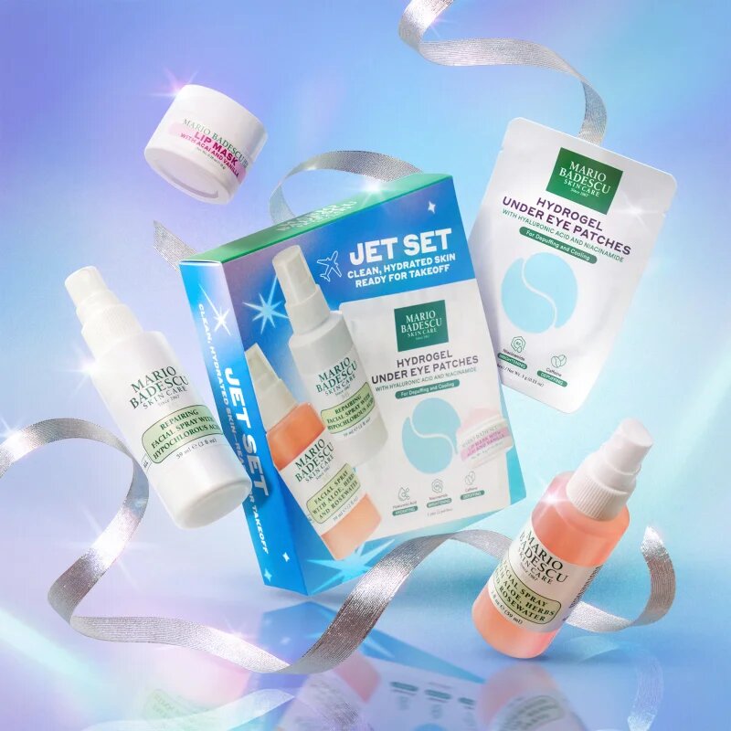 Mario Badescu Jet Set dárková sada pro dokonalou pleť