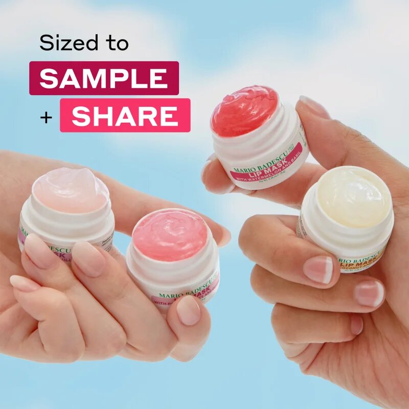 Mario Badescu Lip Mask Collection hydratační maska na rty dárková sada 4x8 ml