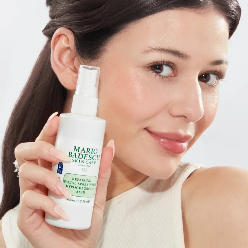 Mario Badescu Repairing Facial Spray With Hypochlorous Acid obnovující pleťový sprej pro zklidnění pleti 118 ml
