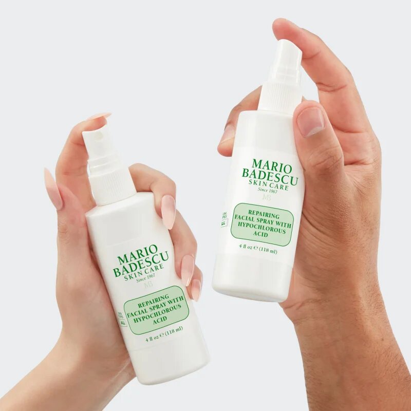 Mario Badescu Repairing Facial Spray With Hypochlorous Acid obnovující pleťový sprej pro zklidnění pleti 118 ml