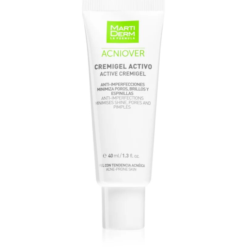 Martiderm Acniover Active Cremigel krémový gel proti nedokonalostem aknózní pleti 40 ml
