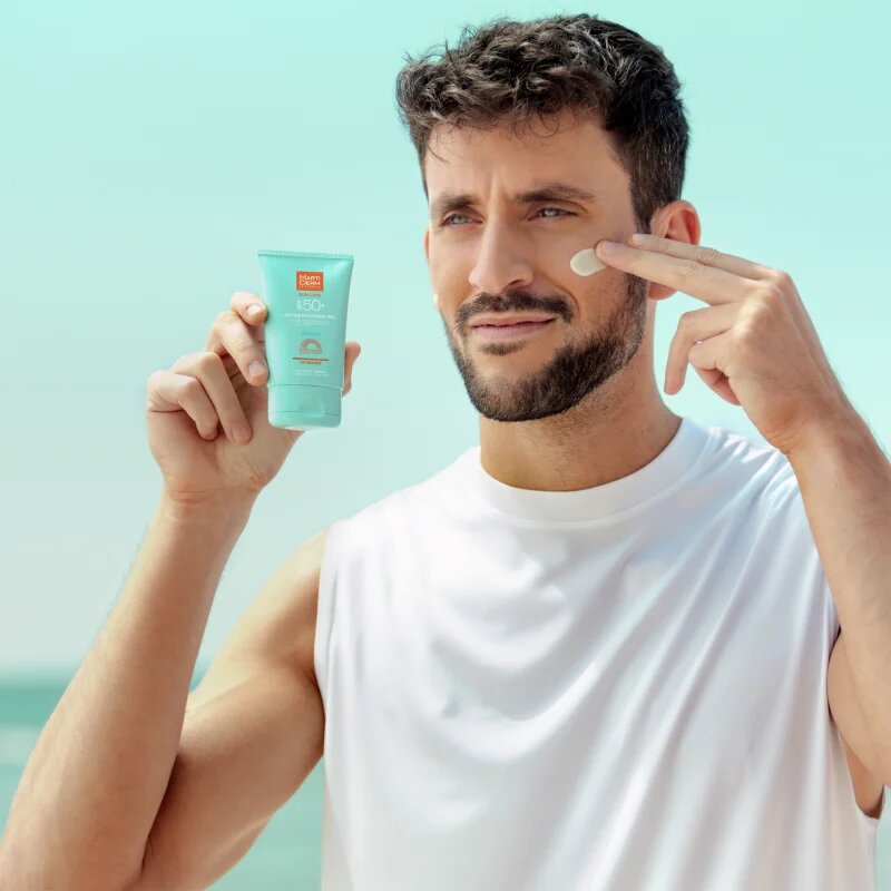 Martiderm Sun Care Active D Hydra Gel opalovací gel-krém na obličej 50 ml