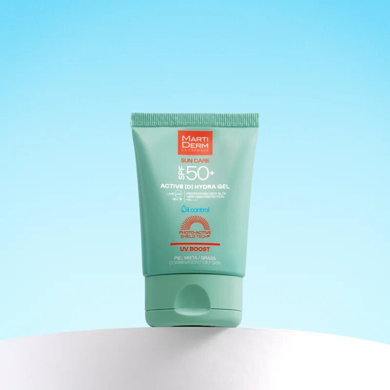 Martiderm Sun Care Active D Hydra Gel opalovací gel-krém na obličej 50 ml