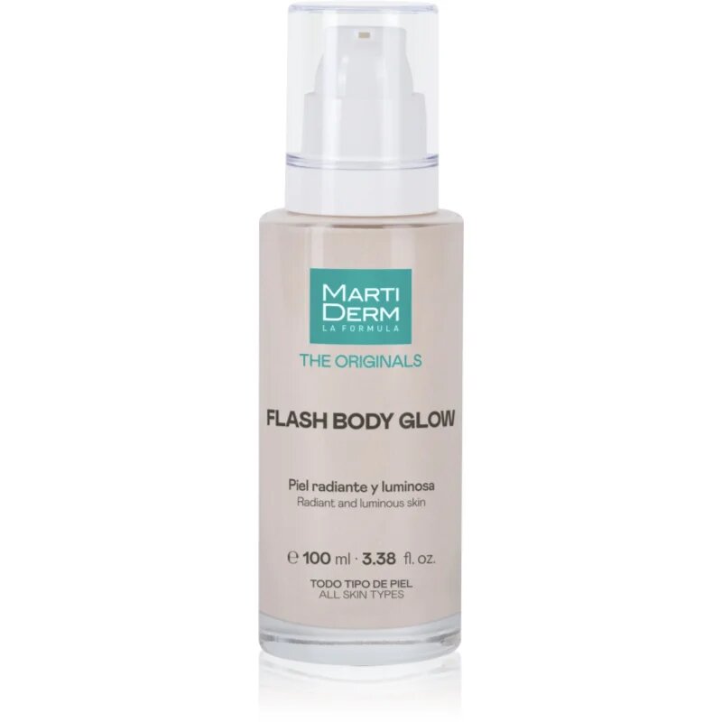 Martiderm The Originals Flash Body Glow rozjasňující tělový krém 100 ml