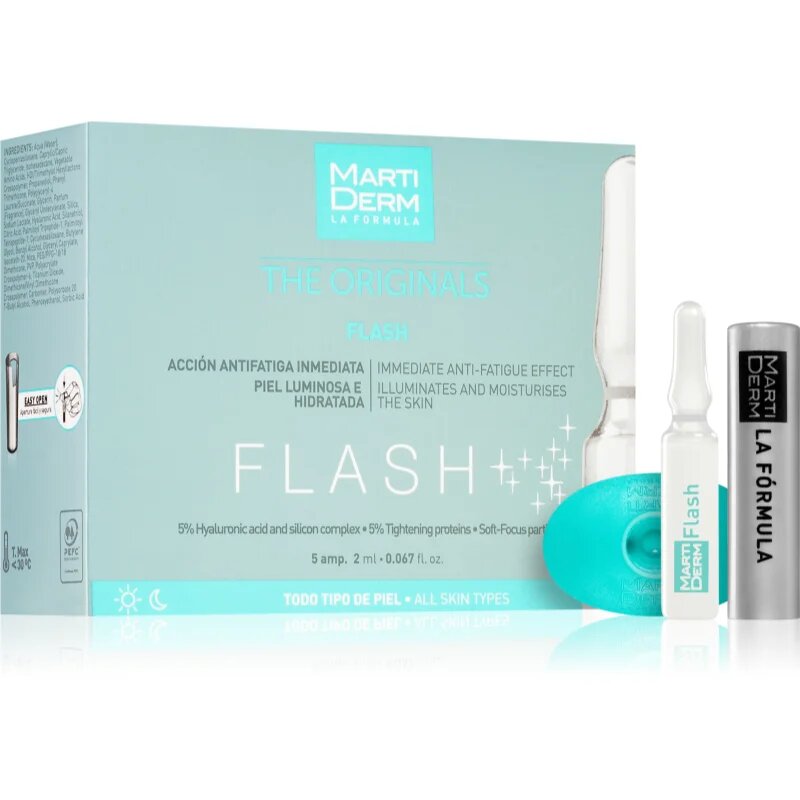Martiderm The Originals Flash koncentrovaná péče v ampulích 5x2 ml