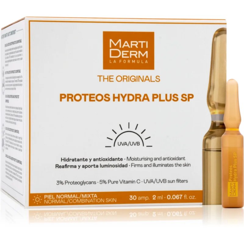 Martiderm The Originals Proteos Hydra Plus SP Ampoules protivrásková péče v ampulích 30x2 ml