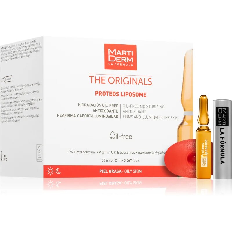 Martiderm The Originals Proteos Liposome multikorekční anti-age péče v ampulích 30x2 ml