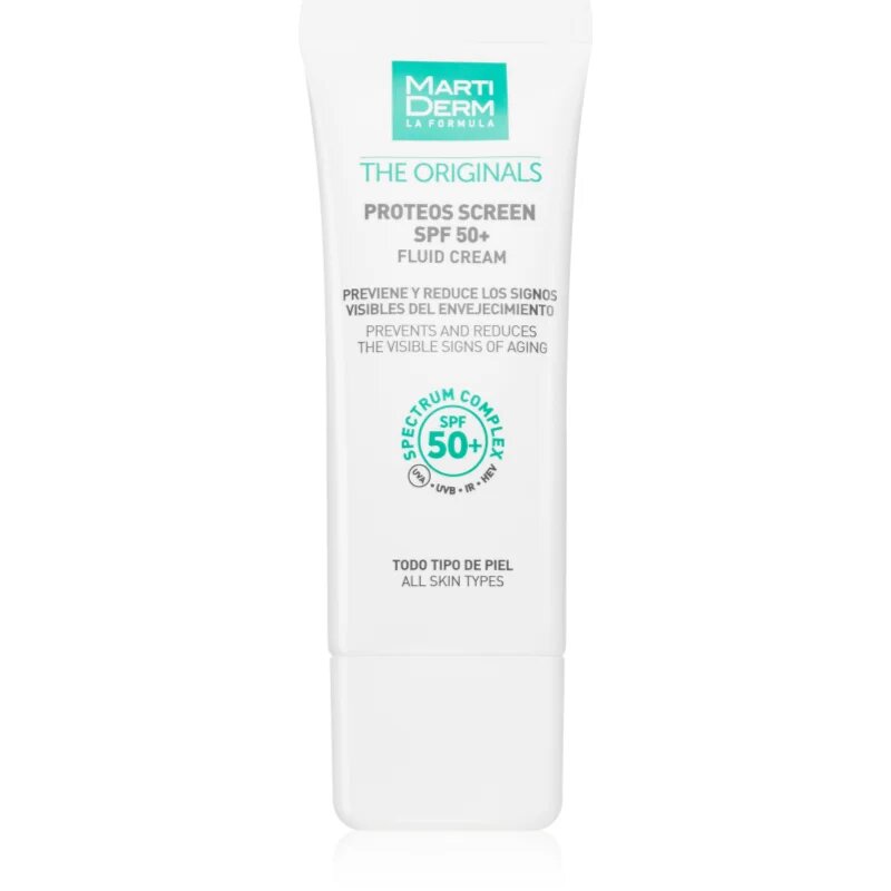 Martiderm The Originals Proteos Screen ochranný fluid pro všechny typy pleti SPF 50+ 40 ml
