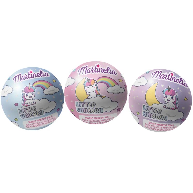 Martinelia Little Unicorn Magic Makeup Ball make-up v kuličkách